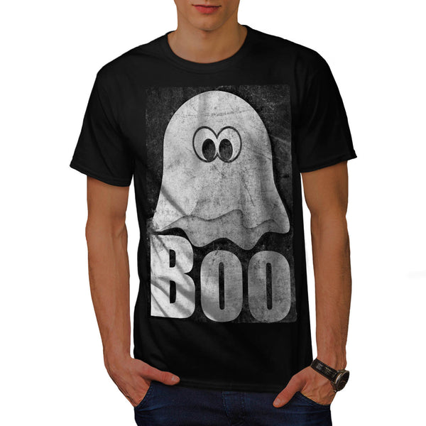 Funny Spooky Ghost Mens T-Shirt