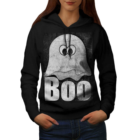 Funny Spooky Ghost Womens Hoodie
