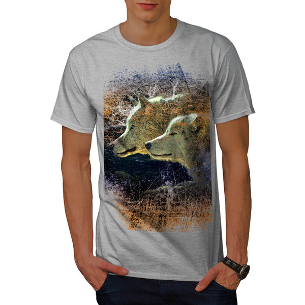 Wild Nature Wolf Pack Mens T-Shirt