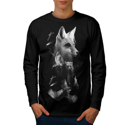 Eagle Bird Animals Mens Long Sleeve T-Shirt