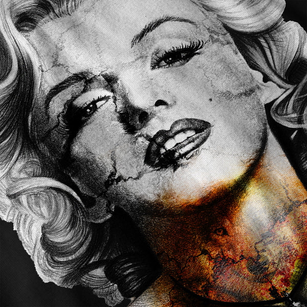 Marilyn Monroe Retro Mens Long Sleeve T-Shirt