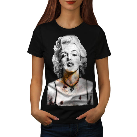 Marilyn Monroe Retro Womens T-Shirt
