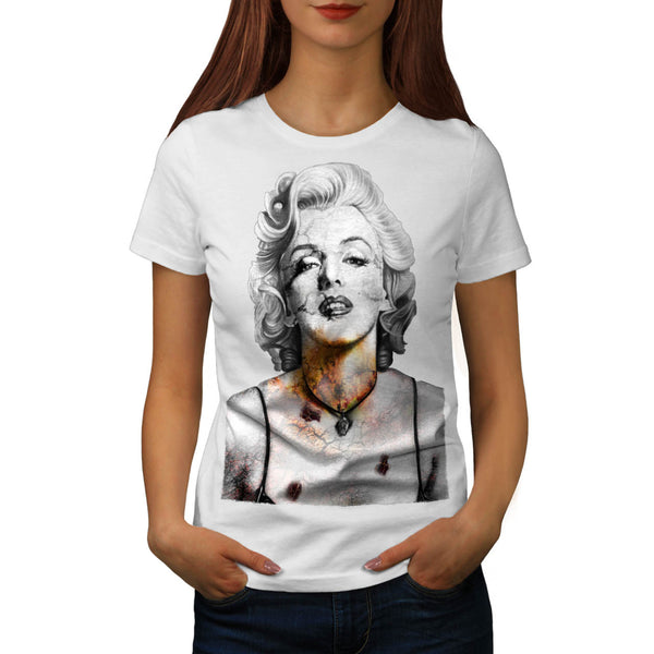 Marilyn Monroe Retro Womens T-Shirt