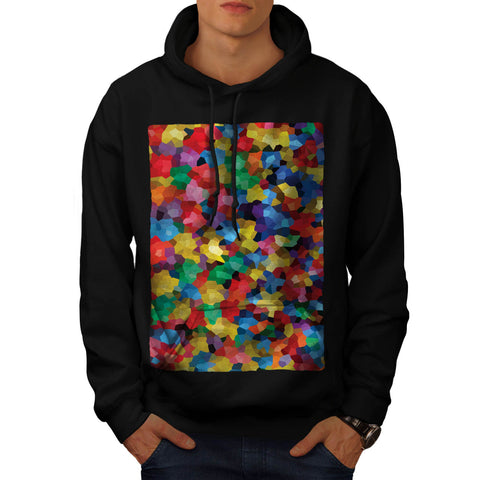 Crazy Colour Ball Pool Mens Hoodie