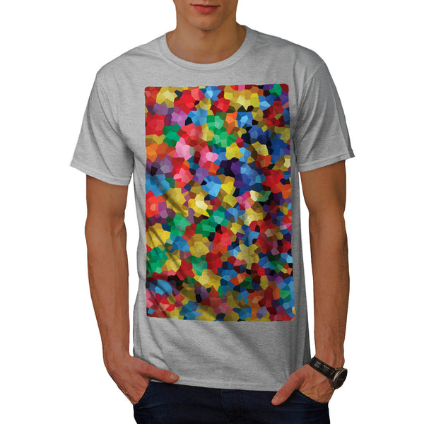 Crazy Colour Ball Pool Mens T-Shirt