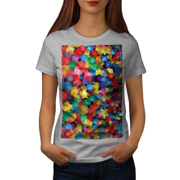 Crazy Colour Ball Pool Womens T-Shirt