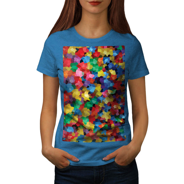 Crazy Colour Ball Pool Womens T-Shirt