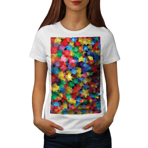 Crazy Colour Ball Pool Womens T-Shirt