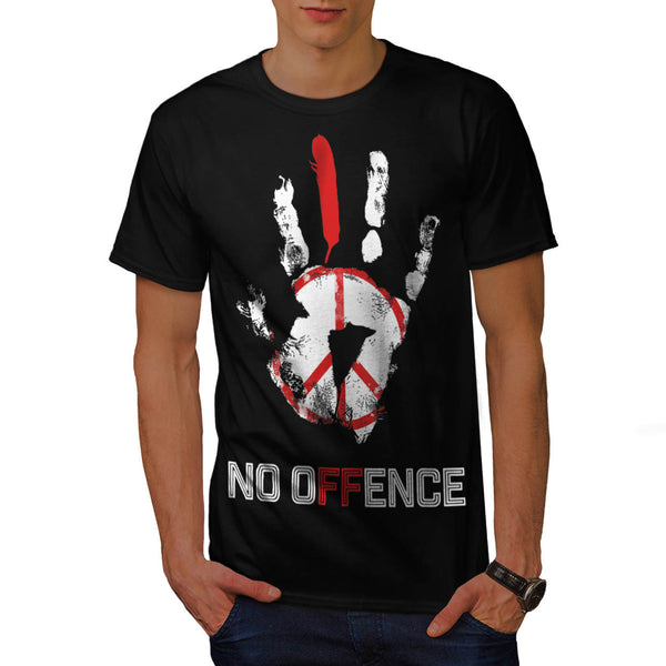 Stop War No Offence Mens T-Shirt