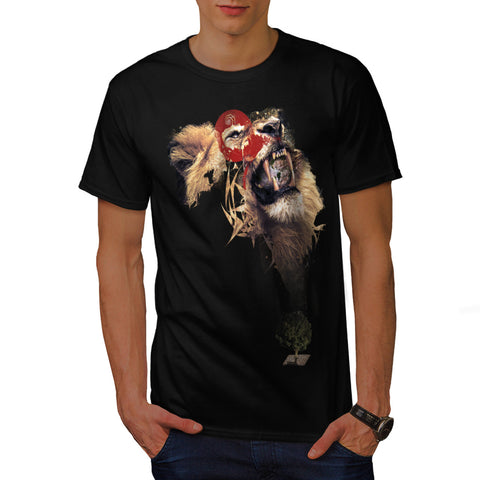 Lion King of Africa Mens T-Shirt