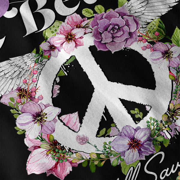 Peace and Beauty Will Womens Long Sleeve T-Shirt
