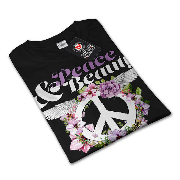 Peace and Beauty Will Womens Long Sleeve T-Shirt