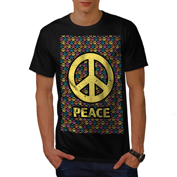 Spread Peace Not War Mens T-Shirt