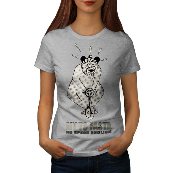 Bear Trick Circus Fun Womens T-Shirt