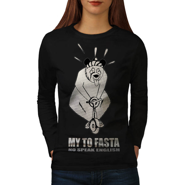 Bear Trick Circus Fun Womens Long Sleeve T-Shirt