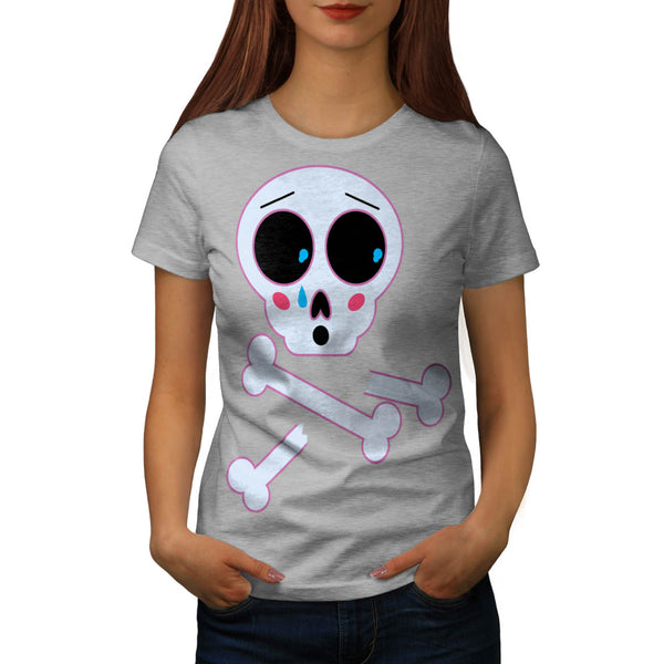 Skull Sugar Head Womens T-Shirt