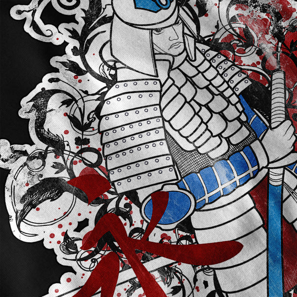 Japan Samurai Warrior Mens Hoodie