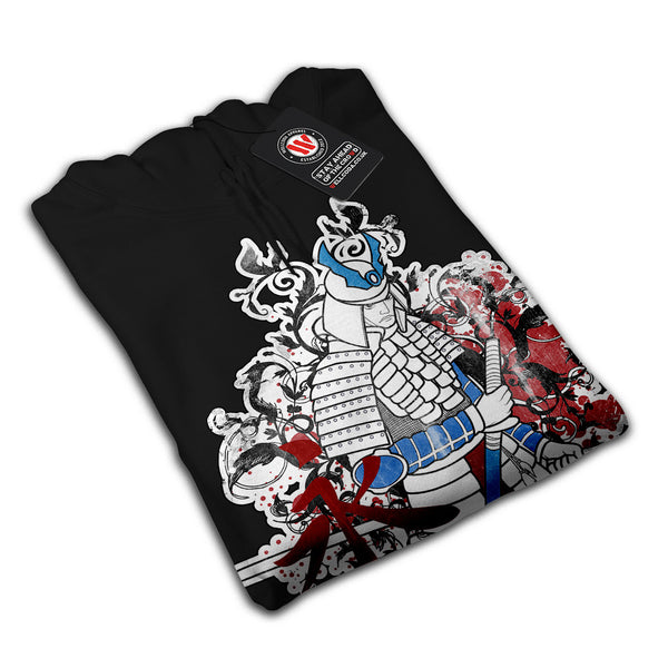 Japan Samurai Warrior Mens Hoodie