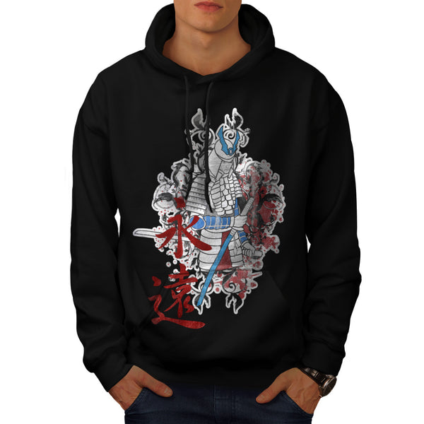 Japan Samurai Warrior Mens Hoodie