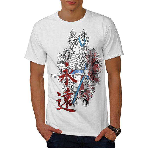 Japan Samurai Warrior Mens T-Shirt