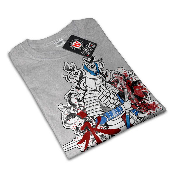 Japan Samurai Warrior Mens T-Shirt