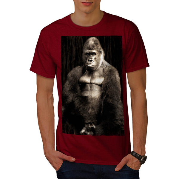 Gorilla Ape Monkey Mens T-Shirt