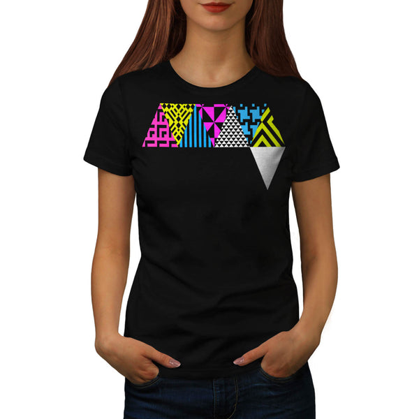 Crazy Aztec Colour Fun Womens T-Shirt