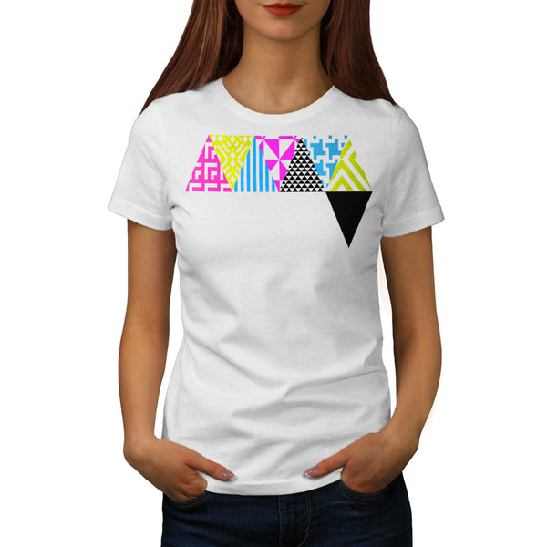 Crazy Aztec Colour Fun Womens T-Shirt