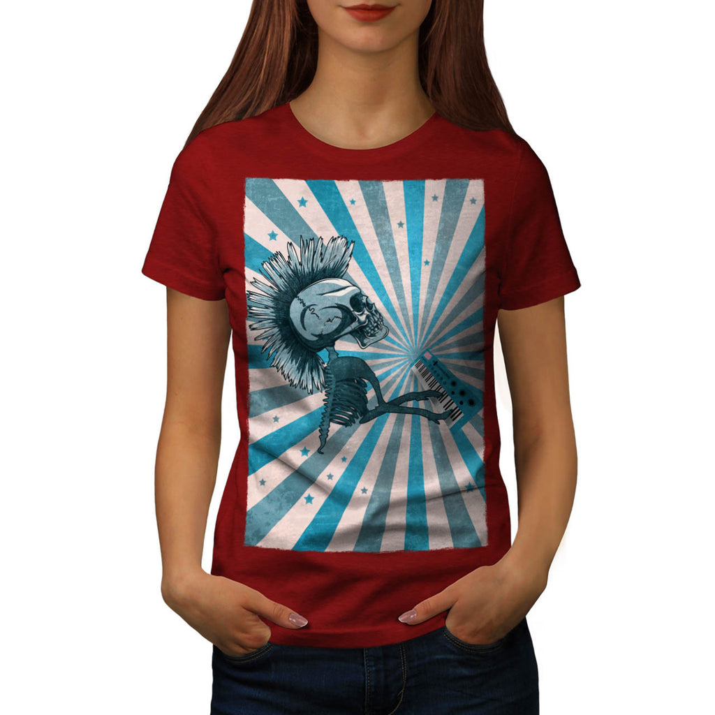 Scary Monster Doll Womens T-Shirt