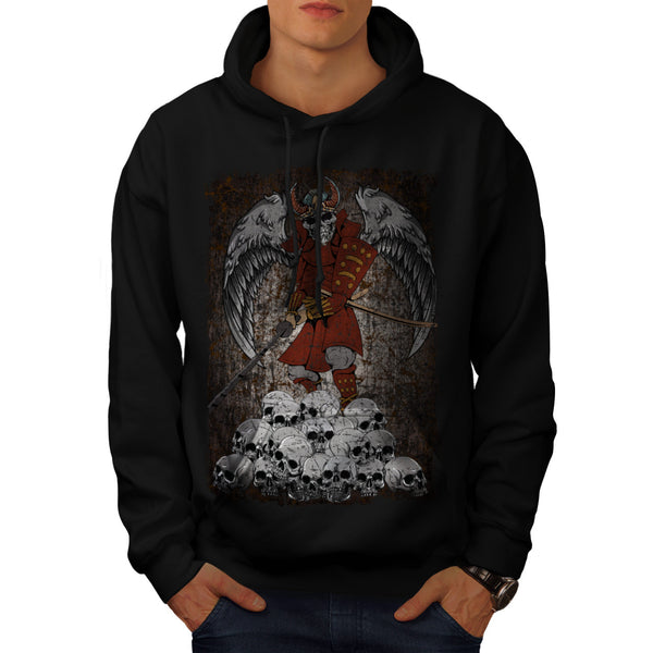 Tomb Stone Scary King Mens Hoodie