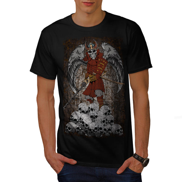 Tomb Stone Scary King Mens T-Shirt