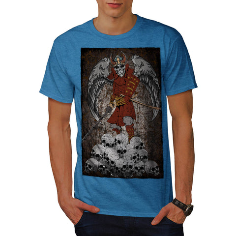 Tomb Stone Scary King Mens T-Shirt