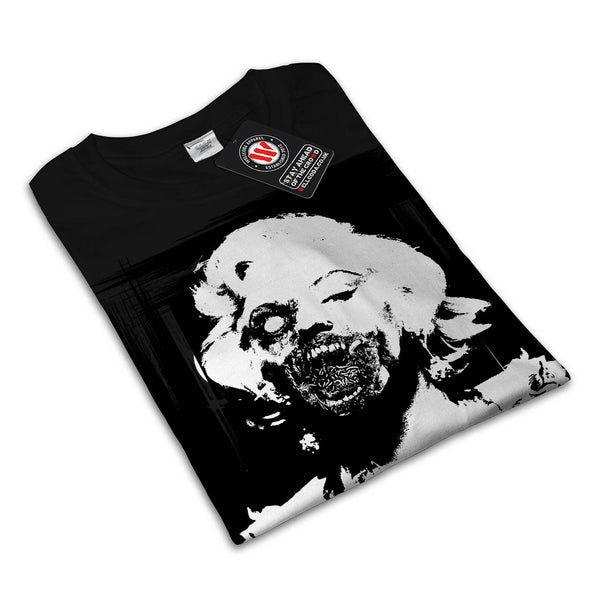 Marilyn Monroe Zombie Womens T-Shirt