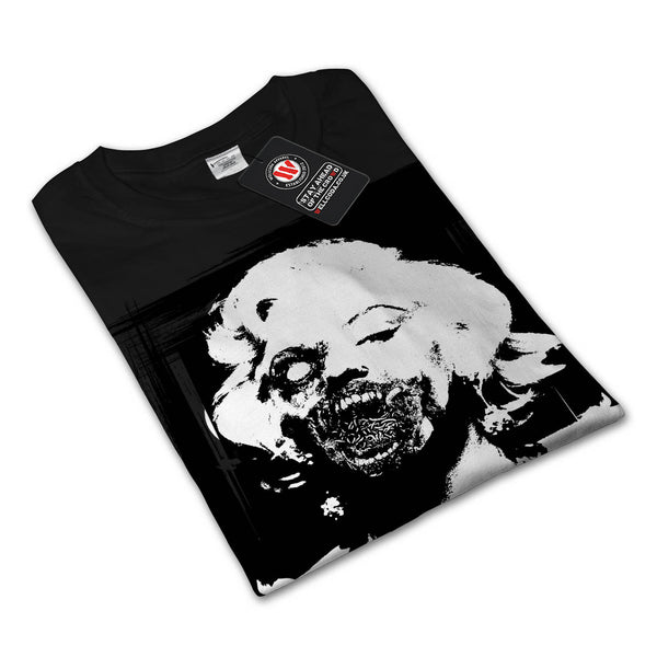 Marilyn Monroe Zombie Womens Long Sleeve T-Shirt