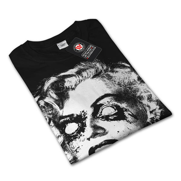 Marilyn Monroe Horror Womens Long Sleeve T-Shirt