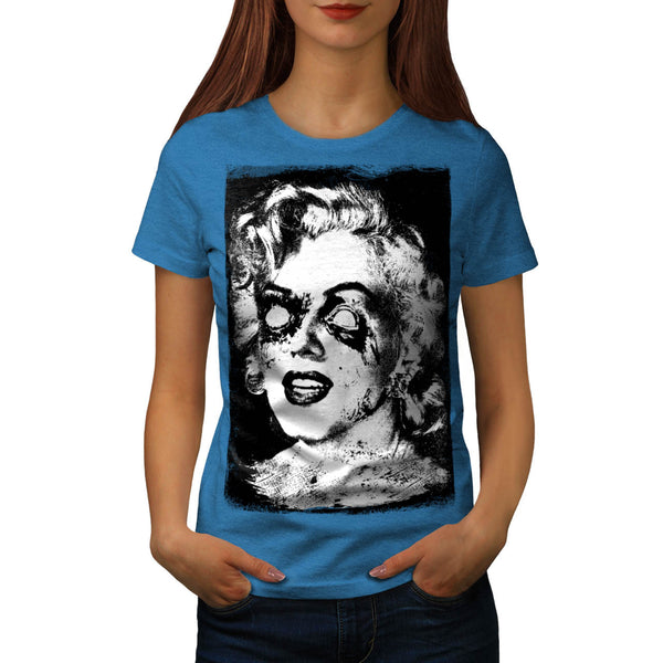 Marilyn Monroe Horror Womens T-Shirt