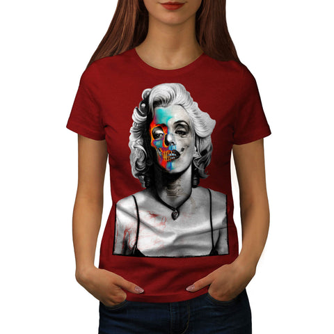 Marilyn Monroe Face Womens T-Shirt