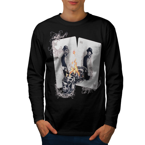 Casino Play Fire Dice Mens Long Sleeve T-Shirt