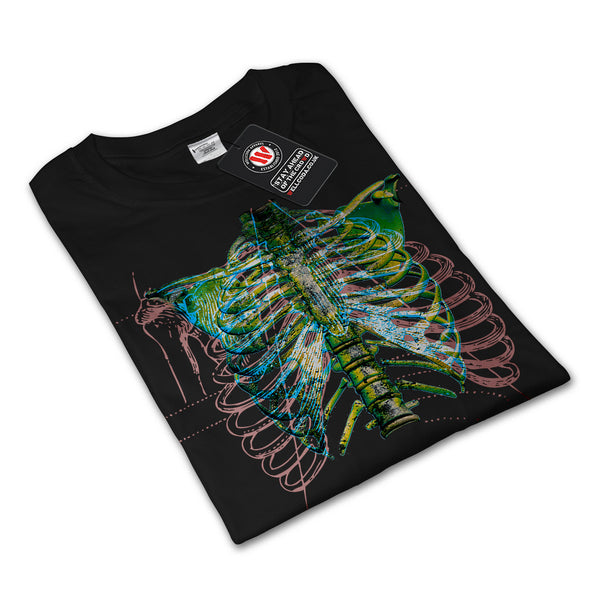 Skull Body Bones Art Mens Long Sleeve T-Shirt