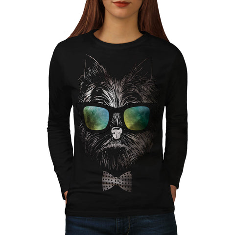 Funny Swag Dog Puppy Womens Long Sleeve T-Shirt