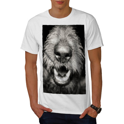 Dog Close Up Face Mens T-Shirt