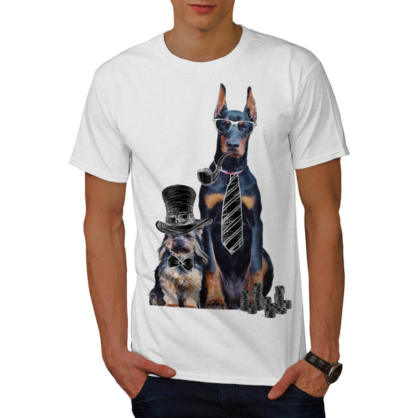 Swag Funny Party Dog Mens T-Shirt