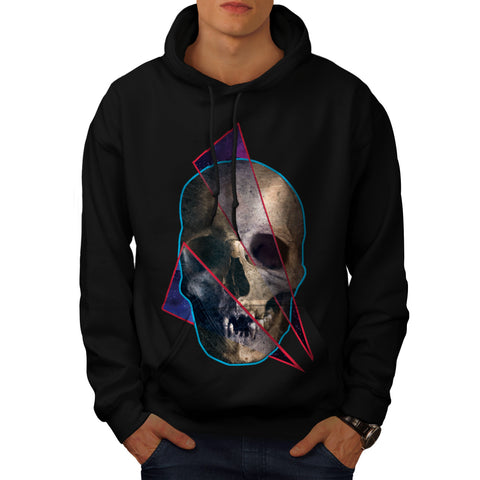 Skull Indian Head Art Mens Hoodie