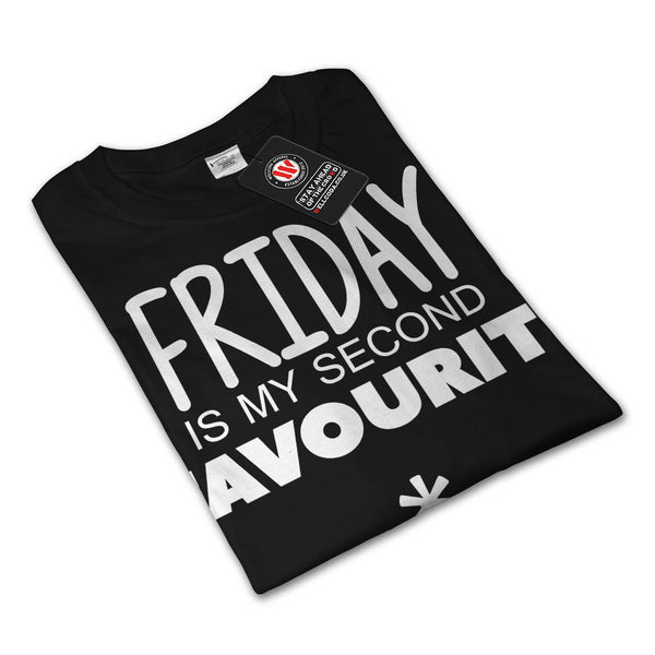 Friday Second Word Mens Long Sleeve T-Shirt