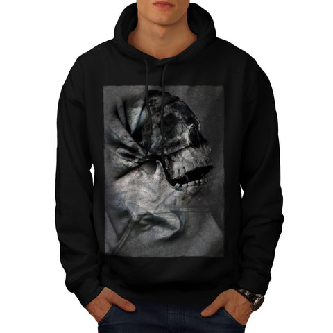 Skull Head Horror Art Mens Hoodie