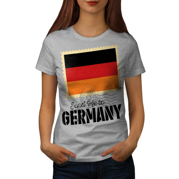 Classic Germany Flag Womens T-Shirt