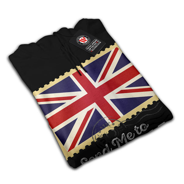UK Britain Flag Life Mens Hoodie