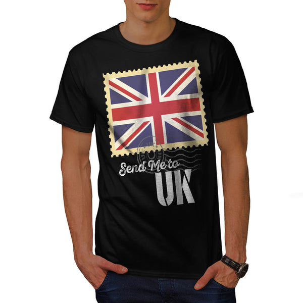 UK Britain Flag Life Mens T-Shirt