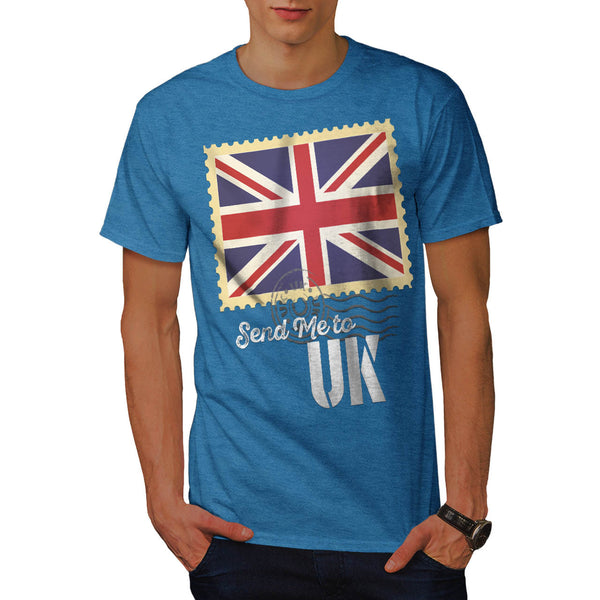 UK Britain Flag Life Mens T-Shirt