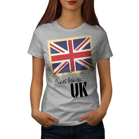 UK Britain Flag Life Womens T-Shirt